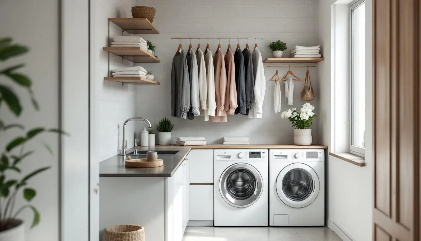 scopri come trasformare il tuo angolo lavanderia in un'oasi di efficienza con i migliori trucchi architettonici. idee pratiche e soluzioni intelligenti per ottimizzare lo spazio e rendere la tua lavanderia funzionale e accogliente.