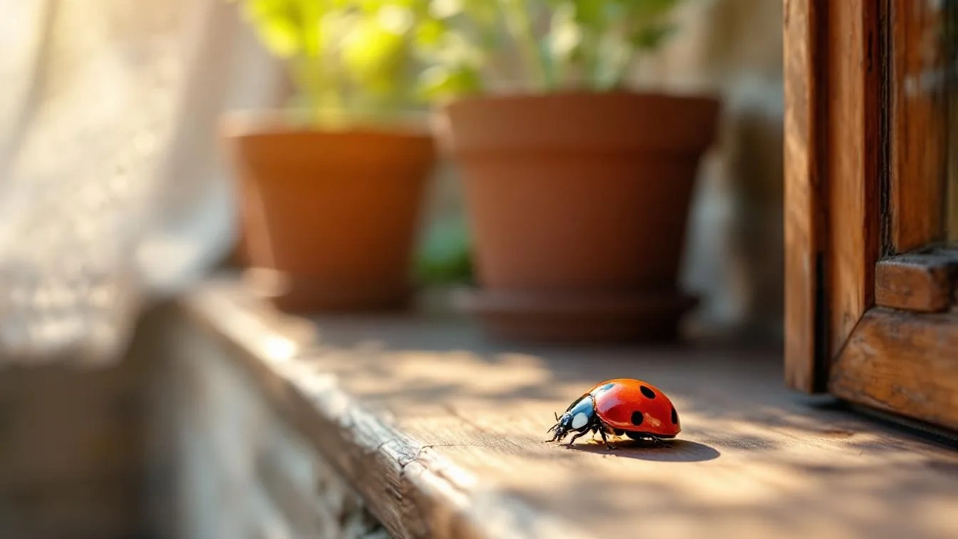 Ecco perché trovare coccinelle in casa porta fortuna