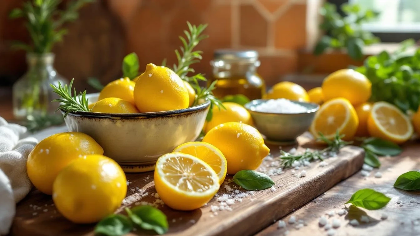 Il mistero dei limoni salati svelato: il metodo che trasformerà la tua cucina per sempre!