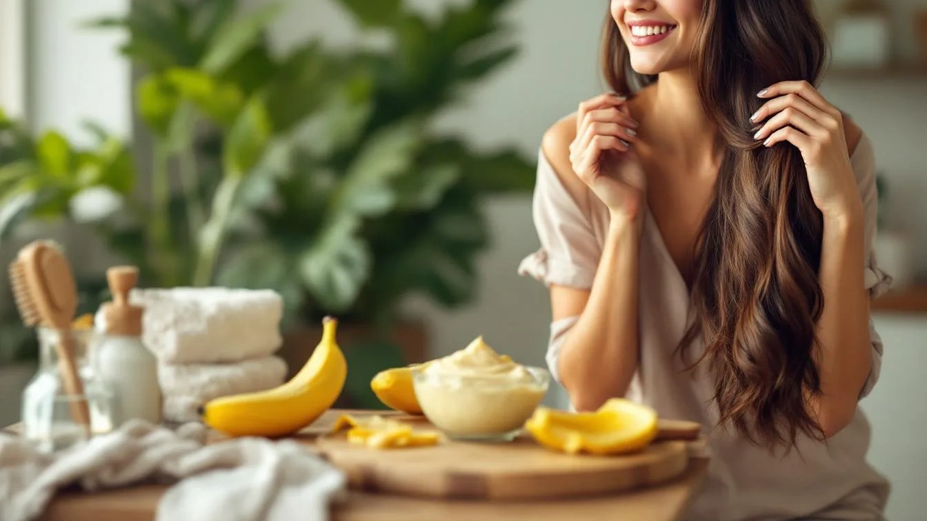 La buccia di banana rinforza i capelli, come usarla correttamente