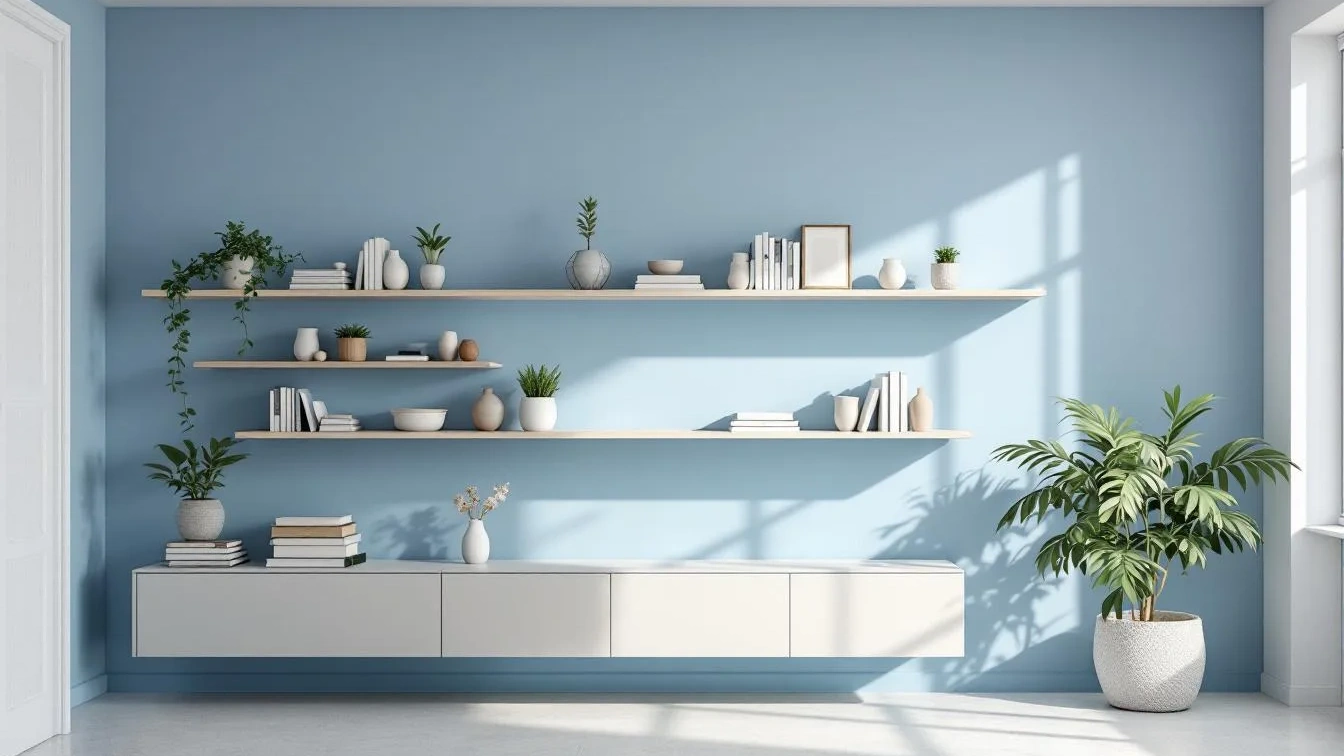 Non solo vernice, questo trucco rinnova la casa con pareti e mensole da sogno