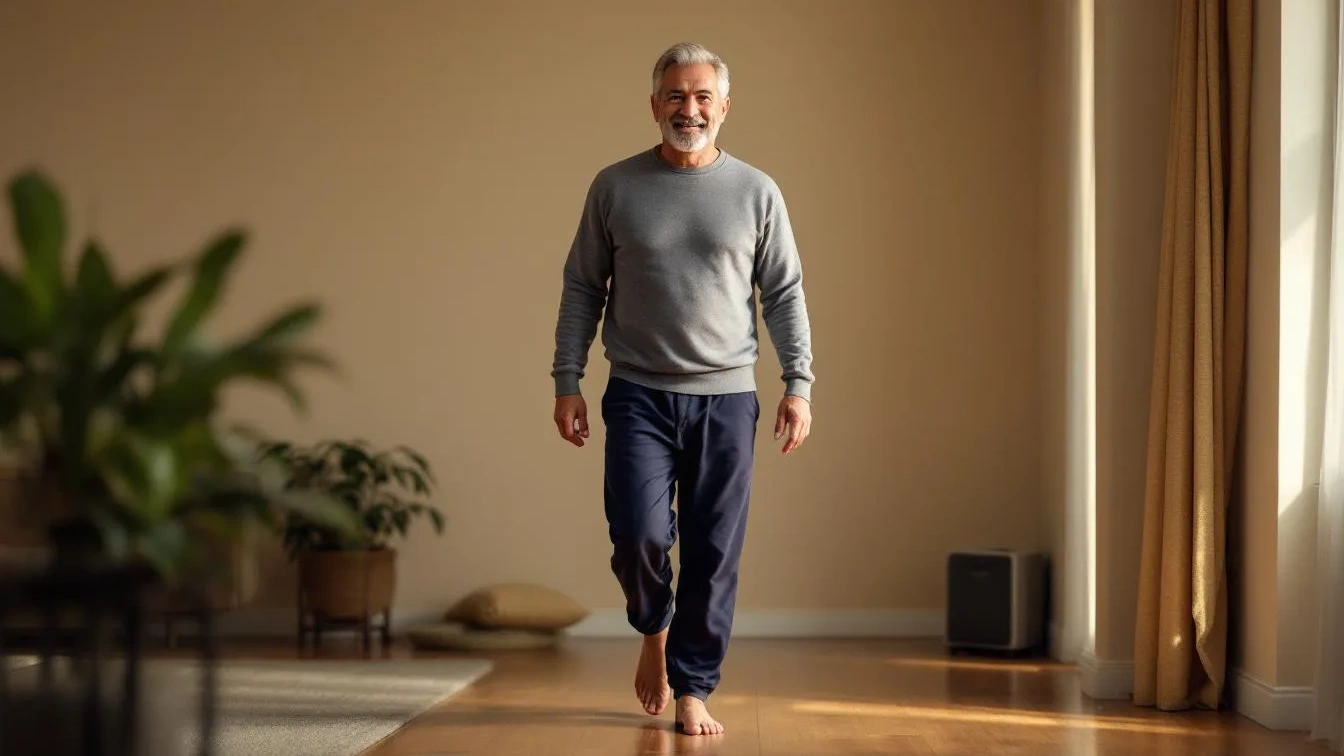 Un esperto svela perché camminare in casa è la soluzione al freddo